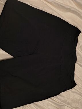 Love Black Legging Shorts with Branded Waist Tag